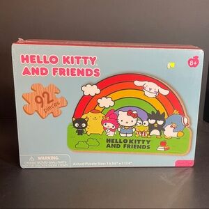 Sanrio Hello Kitty Rainbow 92 Piece Puzzle - Sealed - 16.56”x11.14”